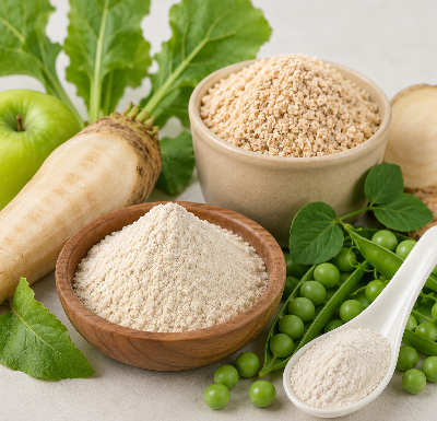 Potato fiber for food, pet food and animal nutrition supplied by Eco Agri Food